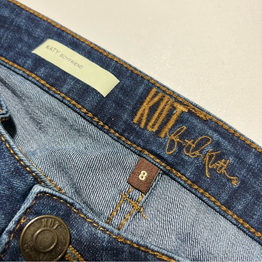 Kut from the Kloth Blue Katy Boyfriend Jeans - Picture 3 of 8
